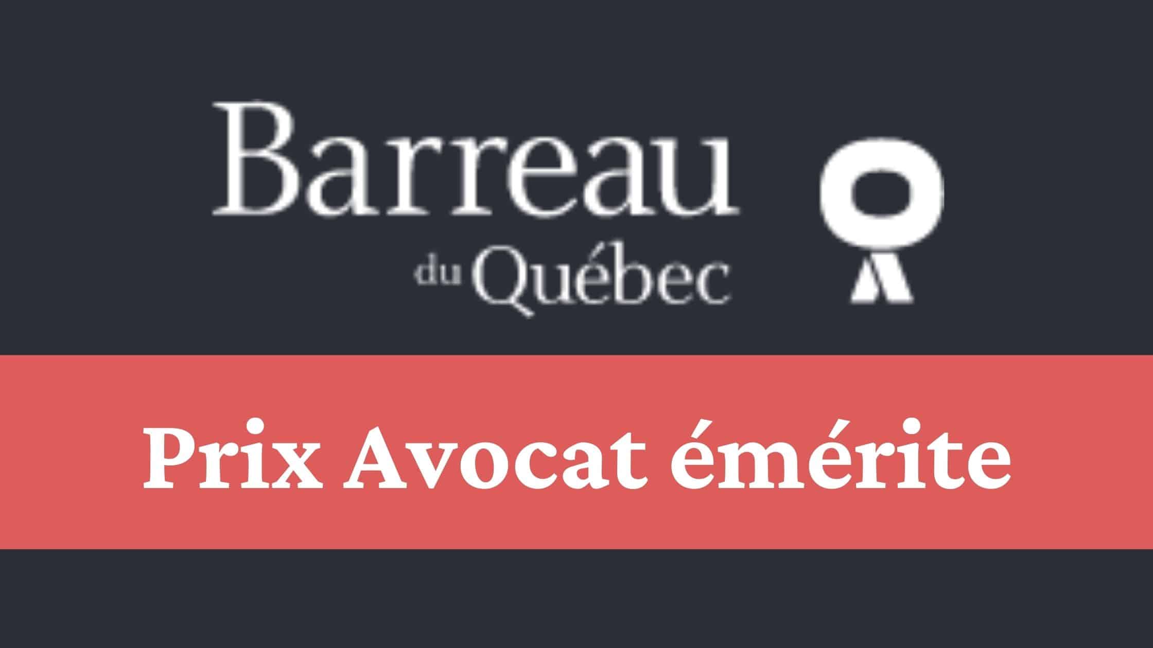 Prix Avocat émérite